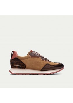 Hiszpańskie sneakersy damskie - HISPANITAS HI254312 BRĄZOWE ze sklepu Tymoteo.pl - sklep obuwniczy w kategorii Buty sportowe damskie - zdjęcie 184109328