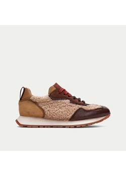 Hiszpańskie sneakersy damskie - HISPANITAS HI254209 BRĄZOWE ze sklepu Tymoteo.pl - sklep obuwniczy w kategorii Buty sportowe damskie - zdjęcie 184109425
