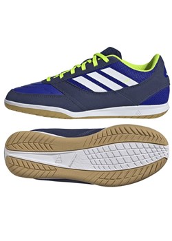 Buty piłkarskie adidas Top Sala Competition Ii  JR5391 niebieskie ze sklepu ButyModne.pl w kategorii Buty sportowe dziecięce - zdjęcie 184109718
