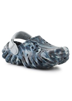 Klapki Crocs Echo Marbled Clog Gs  208464-0LE wielokolorowe ze sklepu ButyModne.pl w kategorii Klapki dziecięce - zdjęcie 184109736