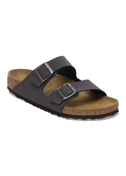 Klapki Birkenstock Arizona Bs Birko-Flor Nubuk 1029134 szare ze sklepu ButyModne.pl w kategorii Klapki męskie - zdjęcie 184109739