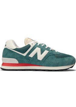 Buty New Balance M U574VPG zielone - id: 227879 - marki New Balance - 184109818 Buty New Balance M U574VPG zielone ze sklepu ButyModne.pl w kategorii Buty sportowe męskie - zdjęcie 184109818