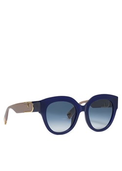 Okulary przeciwsłoneczne Furla WD00117 BX1892 3346S Granatowy ze sklepu eobuwie.pl w kategorii Okulary przeciwsłoneczne damskie - zdjęcie 184110025