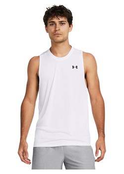 Under Armour Top sportowy w kolorze białym ze sklepu Limango Polska w kategorii T-shirty męskie - zdjęcie 184111219