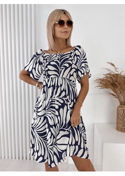 sukienka naluena granatowa xl/xxl ze sklepu UBRA w kategorii Sukienki - zdjęcie 184111357