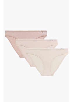 3-pack figi damskie bikini 3CLP-001-ECRC/BEZ/PUD, Kolor ecru-różowy, Rozmiar S, ATLANTIC ze sklepu Intymna w kategorii Majtki damskie - zdjęcie 184111868