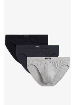 3-pack Slipy męskie classic 3MP-163-CZA/GRF/SZM, Kolor multicolour, Rozmiar M, ATLANTIC ze sklepu Intymna w kategorii Majtki męskie - zdjęcie 184111997