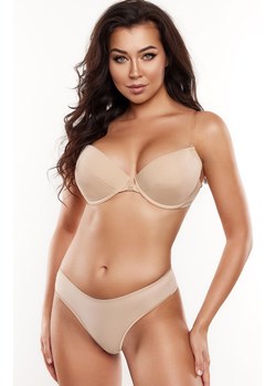 Biustonosz zapinany z przodu push-up Basic Beige V-5790, Kolor beżowy, Rozmiar 65C, Axami ze sklepu Intymna w kategorii Biustonosze - zdjęcie 184113368