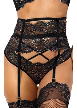 Pas do pończoch z koronką Garter belt V-10362, Kolor czarny, Rozmiar L, Axami ze sklepu Intymna w kategorii Akcesoria do bielizny - zdjęcie 184113469