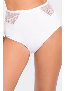 Figi damskie wysokie białe BBL 054 3XL, Kolor biały, Rozmiar 3XL, Babell ze sklepu Intymna w kategorii Majtki damskie - zdjęcie 184114156