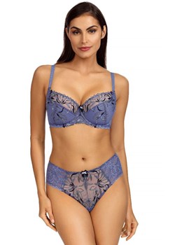 B150 Jasmin biustonosz semi-soft, Kolor fioletowy, Rozmiar 65I, Ewa Bien ze sklepu Intymna w kategorii Biustonosze - zdjęcie 184115027