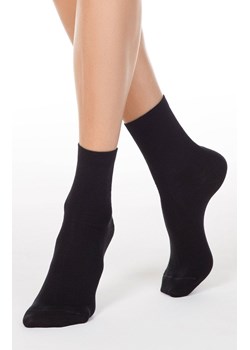 Klasyczne bawełniane skarpetki damskie czarne 3DSOCKS, Kolor czarny, Rozmiar 38-41, Conte ze sklepu Intymna w kategorii Skarpetki damskie - zdjęcie 184115847