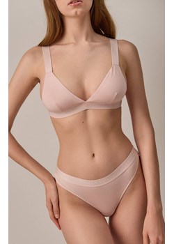 Bustier z trójkątnymi miseczkami beżowy FLEXIBLE LBE 2234, Kolor beżowy, Rozmiar XS, Conte ze sklepu Intymna w kategorii Biustonosze - zdjęcie 184116165