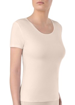 Cielisty t-shirt damski bawełniany podkoszulek LF 2022, Kolor beżowy, Rozmiar XL, Conte ze sklepu Intymna w kategorii Podkoszulki i halki - zdjęcie 184116188