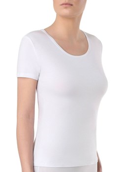 T-shirt damski bawełniany biały krótki rękaw LF 2022, Kolor biały, Rozmiar XL, Conte ze sklepu Intymna w kategorii Podkoszulki i halki - zdjęcie 184116189