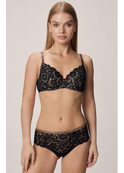 Figi damskie typu brief Leo TP1135, Kolor czarny, Rozmiar S, Conte ze sklepu Intymna w kategorii Majtki damskie - zdjęcie 184116605