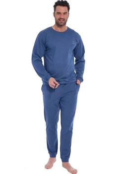 Piżama męska długi rękaw 322/288 Lofoten, Kolor jeans, Rozmiar M, Cornette ze sklepu Intymna w kategorii Piżamy męskie - zdjęcie 184116719