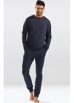 Komplet męski dresowy Justin, Kolor jeans, Rozmiar M, DKaren ze sklepu Intymna w kategorii Piżamy męskie - zdjęcie 184117287