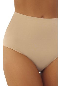 Figi damskie z wysokim stanem beżowe Comfort, Kolor beżowy, Rozmiar 2XL, EMILI ze sklepu Intymna w kategorii Majtki damskie - zdjęcie 184120066