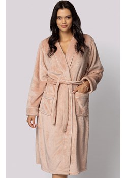 Envie jasnoróżowy szlafrok damski plus size Comfy, Kolor jasnoróżowy, Rozmiar 2XL/3XL, Envie ze sklepu Intymna w kategorii Szlafroki damskie - zdjęcie 184120228