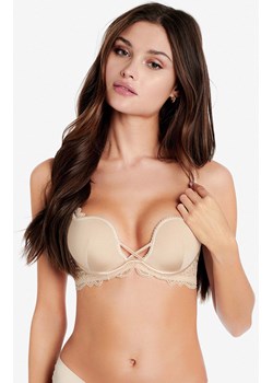 CLAUDIA BASIC 35431-80X biustonosz push-up, Kolor beżowy, Rozmiar 65C, Esotiq ze sklepu Intymna w kategorii Biustonosze - zdjęcie 184120799