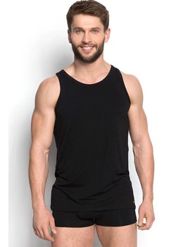 Czarny podkoszulek męski tank top Grant 34323-99X, Kolor czarny, Rozmiar M, Henderson ze sklepu Intymna w kategorii Podkoszulki męskie - zdjęcie 184120849