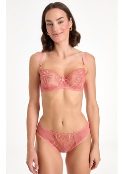 Biustonosz miękki soft balconette Natali flamingo B139, Kolor flamingo, Rozmiar 65E, Ewa Bien ze sklepu Intymna w kategorii Biustonosze - zdjęcie 184122245