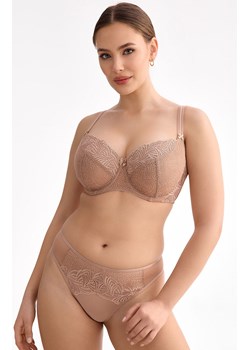 Biustonosz miękki soft beżowy Rina B161, Kolor beżowy, Rozmiar 65E, Ewa Bien - id: 199654 - marki Intymna - 184122378 Biustonosz miękki soft beżowy Rina B161, Kolor beżowy, Rozmiar 65E, Ewa Bien ze sklepu Intymna w kategorii Biustonosze - zdjęcie 184122378