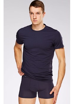 Koszulka męska t-shirt z krótkim rękawem granatowy 01/9-82/66, Kolor granatowy, Rozmiar M, Fabio Undercare ze sklepu Intymna w kategorii Podkoszulki męskie - zdjęcie 184122616