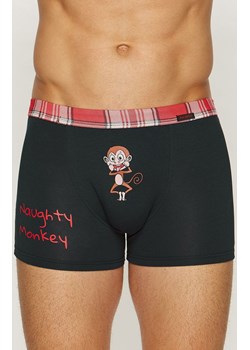 17/1-19/e233 bokserki męskie long, Kolor czarny-wzór, Rozmiar M, Fabio Undercare ze sklepu Intymna w kategorii Majtki męskie - zdjęcie 184122927