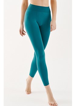 Bezszwowe szmaragdowe legginsy z efektem push-up Shape 1206, Kolor szmaragdowy, Rozmiar S/M, Gabriella ze sklepu Intymna w kategorii Spodnie damskie - zdjęcie 184124177