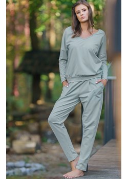 Karina komplet dresowy długie spodnie, długie rękawy, Kolor miętowy, Rozmiar M, Italian Fashion ze sklepu Intymna w kategorii Dresy damskie - zdjęcie 184127349
