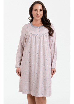 Koszula nocna damska na długi rękaw Daniela, Kolor różowy, Rozmiar L, Italian Fashion ze sklepu Intymna w kategorii Koszule nocne - zdjęcie 184128047