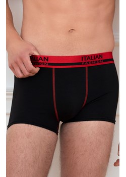 Czarne bokserki męskie Rafael, Kolor czarny, Rozmiar M, Italian Fashion ze sklepu Intymna w kategorii Majtki męskie - zdjęcie 184129428