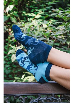 Skarpetki stopki damskie S152S Paleros, Kolor granatowo-turkusowy, Rozmiar 35-38, Italian Fashion ze sklepu Intymna w kategorii Skarpetki męskie - zdjęcie 184129697