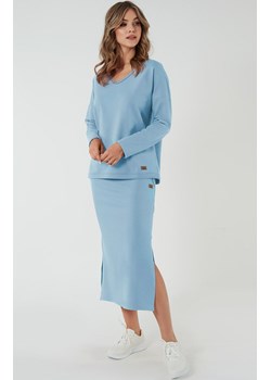 Spódnica damska maxi niebieska Stella, Kolor niebieski, Rozmiar S, Italian Fashion ze sklepu Intymna w kategorii Spódnice - zdjęcie 184129777