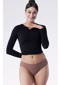 Brązowe figi damskie Joy, Kolor brązowy, Rozmiar XL, Julimex ze sklepu Intymna w kategorii Majtki damskie - zdjęcie 184130797