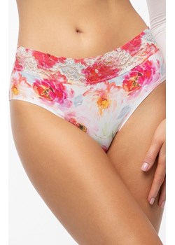 Julimex figi damskie Peony Hipster Hiphuggers, Kolor biały-kwiaty, Rozmiar L, Julimex ze sklepu Intymna w kategorii Majtki damskie - zdjęcie 184130886