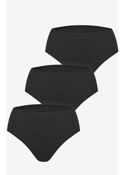 3-pack figi damskie bawełniane o pełnym kroju czarne K2131, Kolor czarny, Rozmiar S, Kappa ze sklepu Intymna w kategorii Majtki damskie - zdjęcie 184131159
