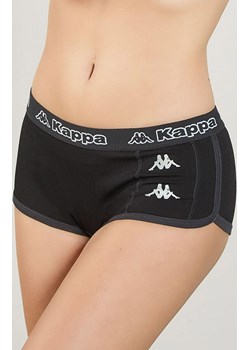 Kappa czarne szorty damskie sportowe z szeroką logowaną gumą K2170, Kolor czarny, Rozmiar S/M, Kappa - id: 200752 - marki Kappa - 184131175 Kappa czarne szorty damskie sportowe z szeroką logowaną gumą K2170, Kolor czarny, Rozmiar S/M, Kappa ze sklepu Intymna w kategorii Majtki damskie - zdjęcie 184131175