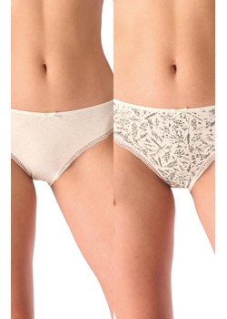 2-pack subtelne majtki bawełniane mini bikini LPR 540, Kolor szary-wzór, Rozmiar S, Key ze sklepu Intymna w kategorii Majtki damskie - zdjęcie 184131286