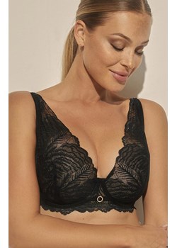 Biustonosz koronkowy push-up bralette Luna PU-1103, Kolor czarny, Rozmiar 65C, Kinga ze sklepu Intymna w kategorii Biustonosze - zdjęcie 184132316