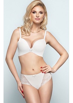 Biustonosz push-up bez fiszbin ecru New Chloe, Kolor ecru, Rozmiar 80B, Konrad ze sklepu Intymna w kategorii Biustonosze - zdjęcie 184132428