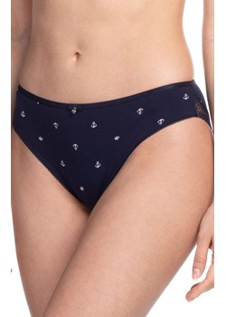 Bawełniane figi damskie 2-pack L-1482MB, Kolor granatowy, Rozmiar L, LAMA ze sklepu Intymna w kategorii Majtki damskie - zdjęcie 184132569