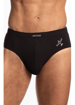 2-pack slipy męskie M-1054CL, Kolor czarno-granatowy, Rozmiar L, LAMA ze sklepu Intymna w kategorii Majtki męskie - zdjęcie 184132715