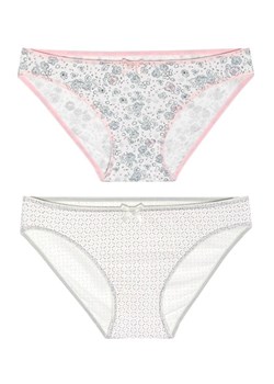 2-pack figi damskie F-MN-60/08, Kolor ecru-wzór, Rozmiar L, leptir ze sklepu Intymna w kategorii Majtki damskie - zdjęcie 184133129