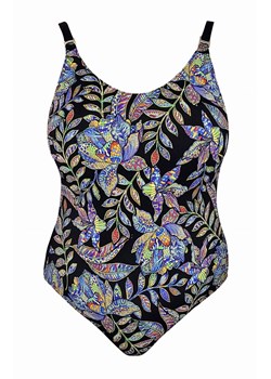 Kolorowy strój kąpielowy jednoczęściowy Plus Size L4609/5, Kolor multicolour, Rozmiar 40B, Lorin ze sklepu Intymna w kategorii Stroje kąpielowe - zdjęcie 184134328