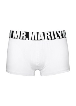 Marilyn bokserki męskie białe Letters Boxer, Kolor biały, Rozmiar M, Marilyn ze sklepu Intymna w kategorii Majtki męskie - zdjęcie 184134985