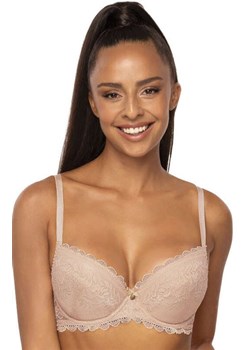 Biustonosz push-up beżowy Estelle M-0198/11/1, Kolor beżowy, Rozmiar 80E, Mat ze sklepu Intymna w kategorii Biustonosze - zdjęcie 184136246