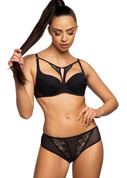 Biustonosz push-up czarny Melody M-3731/11, Kolor czarny, Rozmiar 80E, Mat ze sklepu Intymna w kategorii Biustonosze - zdjęcie 184136578